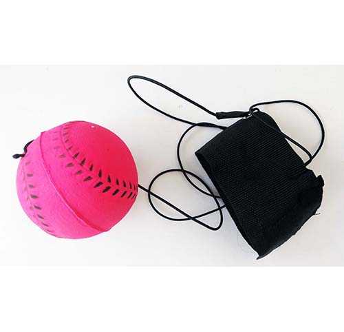 Rubber ball,Bounce Back Ball,Bounce Back Ball With an elatic string and strp