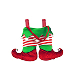 Clown shaped red wine bag