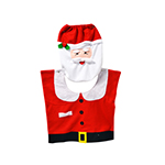 Santa Claus toilet set